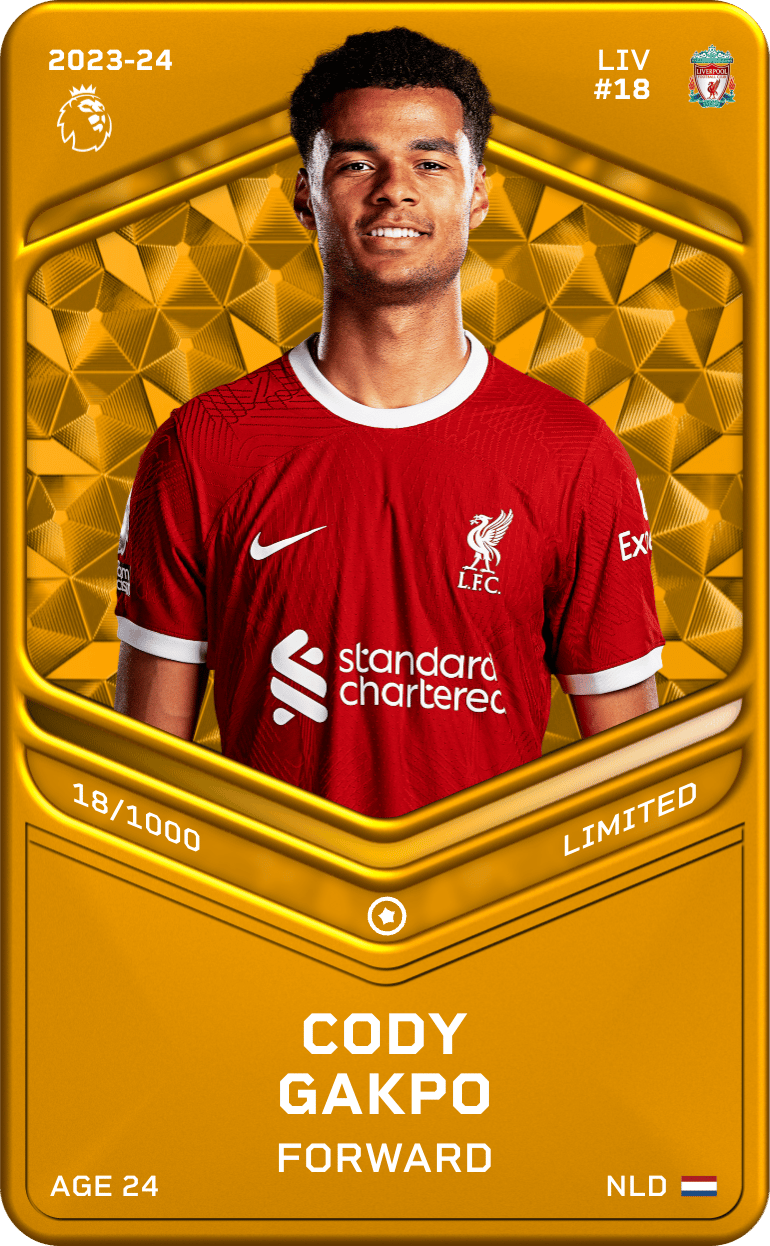 Cody Gakpo 2023-24 • Limited 18/1000