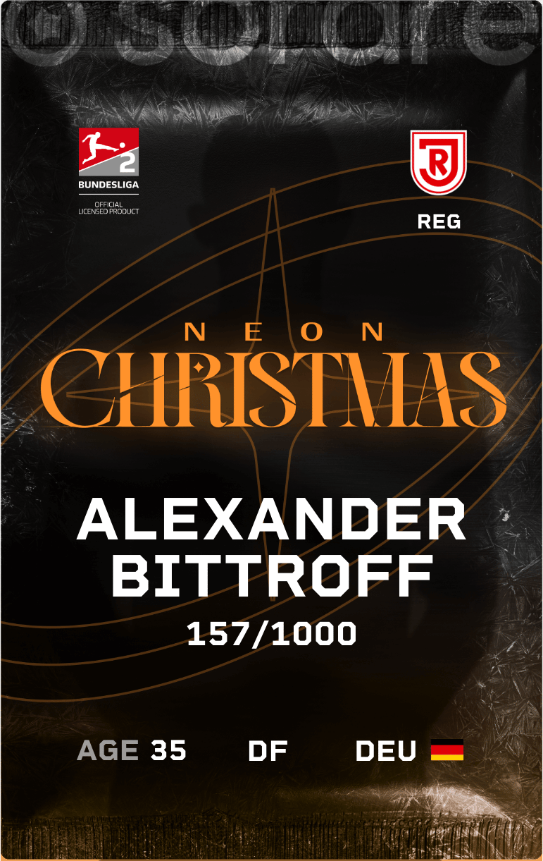 Alexander Bittroff 2024-25 • Limited 157/1000