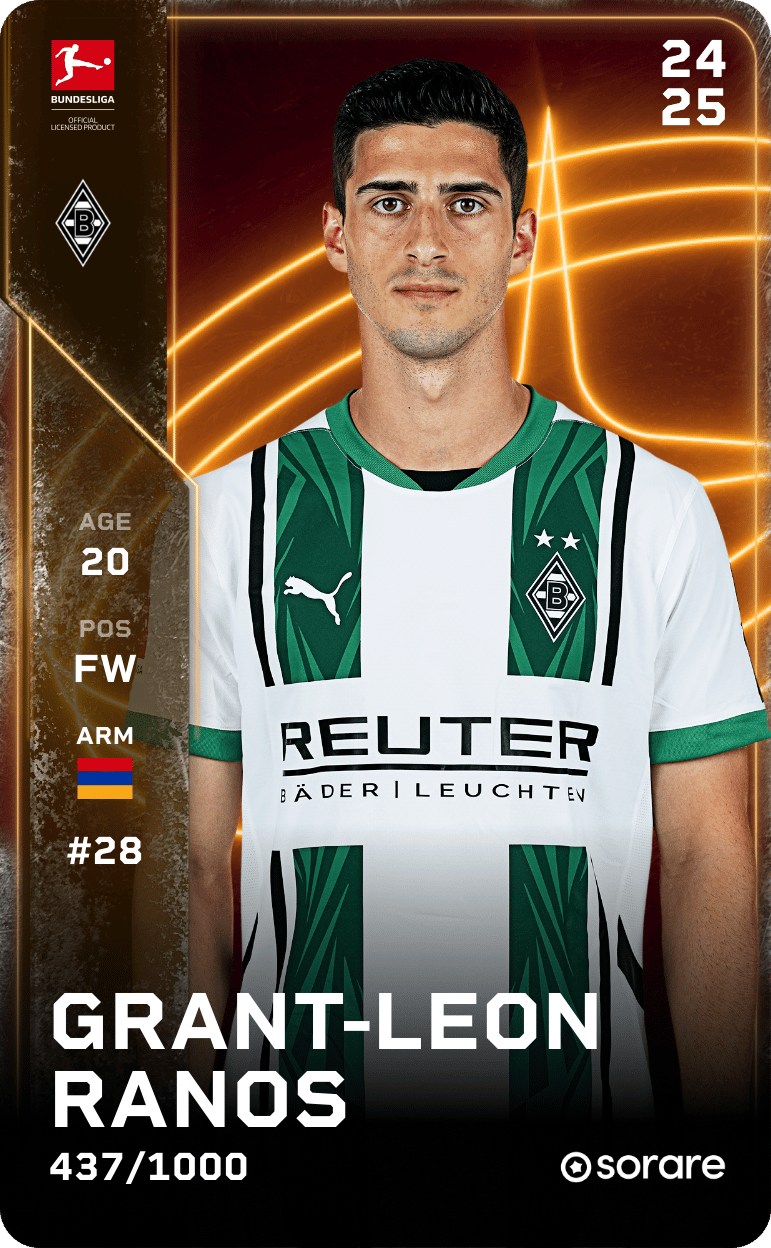 Grant-Leon Ranos 2024-25 • Limited 437/1000