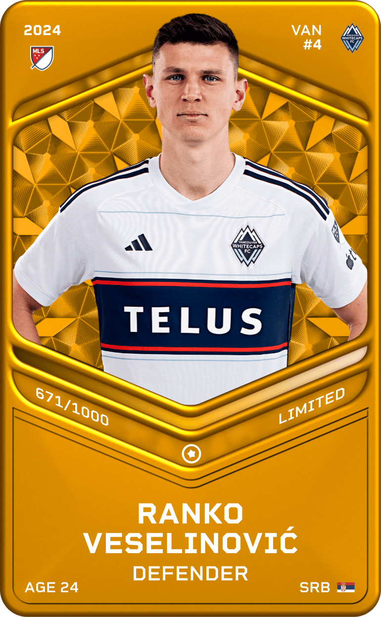 Ranko Veselinovic 2024-25 • Limited 671/1000