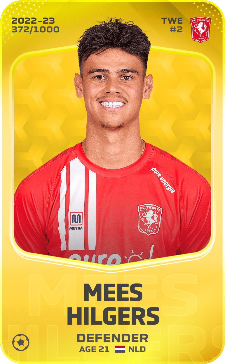 Mees Hilgers 2022-23 • Limited 372/1000