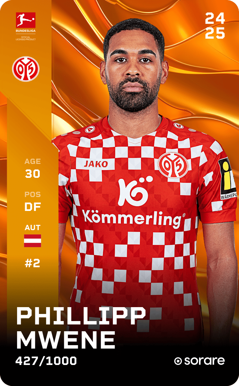 Phillipp Mwene 2024-25 • Limited 427/1000