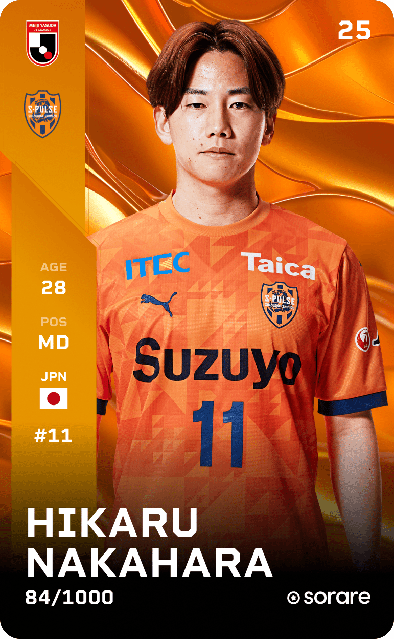 Hikaru Nakahara 2025-26 • Limited 84/1000