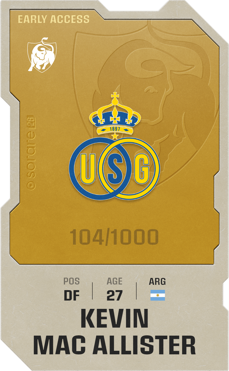 Kevin Mac Allister 2025-26 • Limited 104/1000