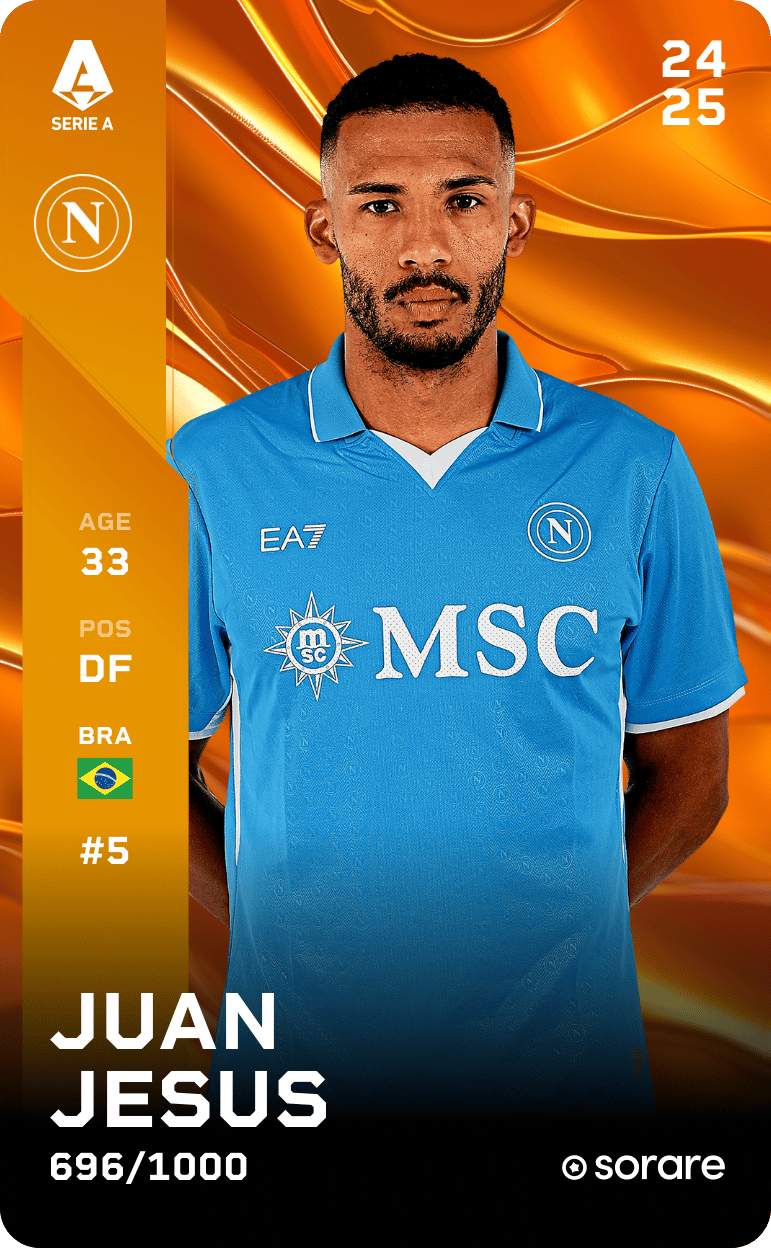 Juan Jesus 2024-25 • Limited 696/1000