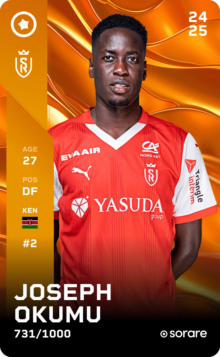 Joseph Okumu 2024-25 • Limited 731/1000