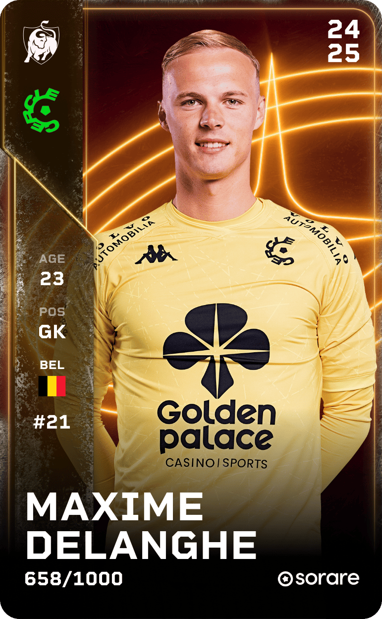 Maxime Delanghe 2024-25 • Limited 658/1000
