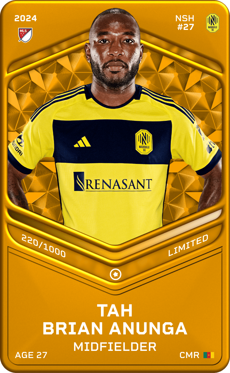 Tah Brian Anunga 2024-25 • Limited 220/1000