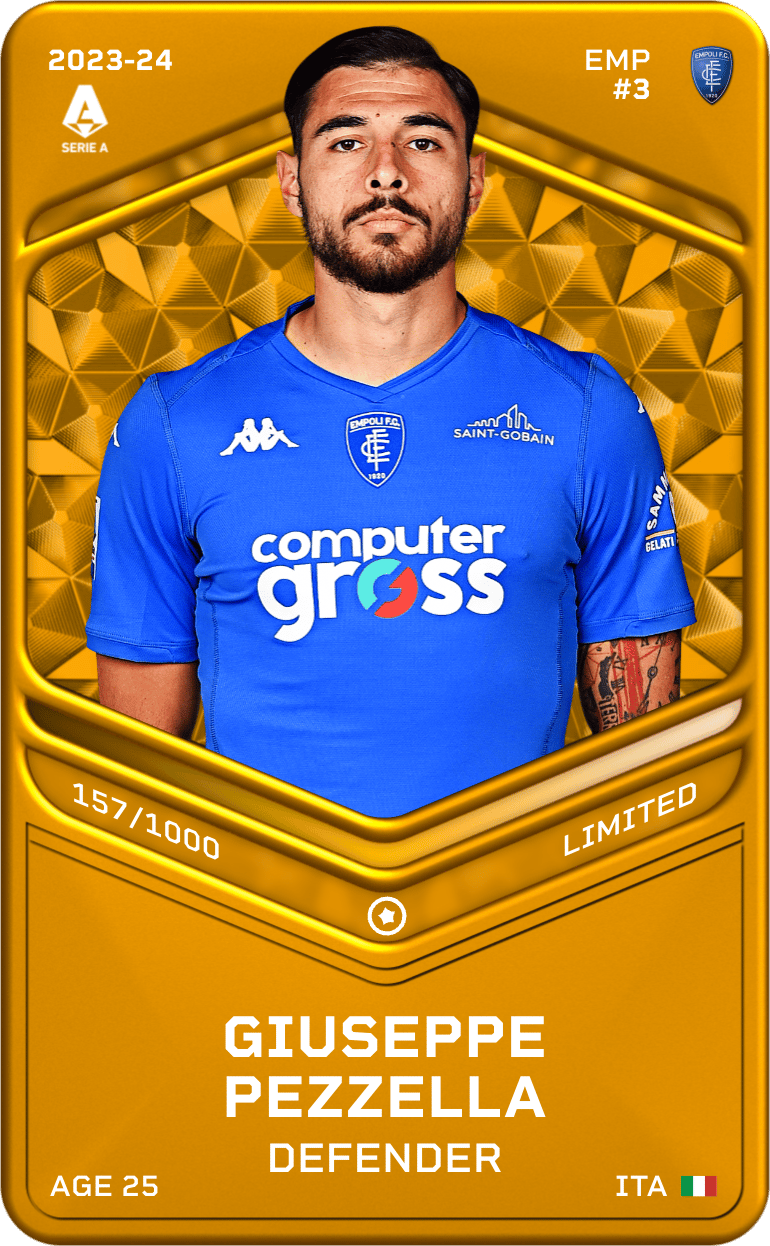 Giuseppe Pezzella 2023-24 • Limited 157/1000