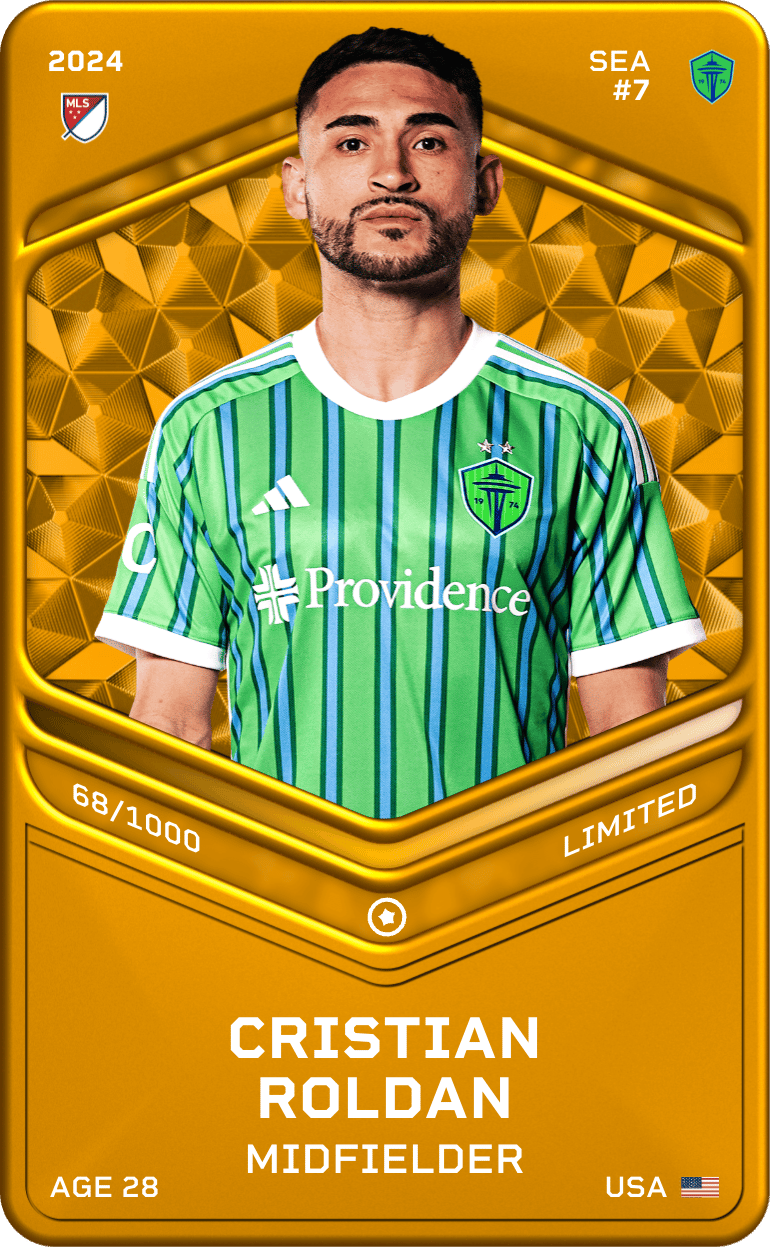 Cristian Roldan 2024-25 • Limited 68/1000