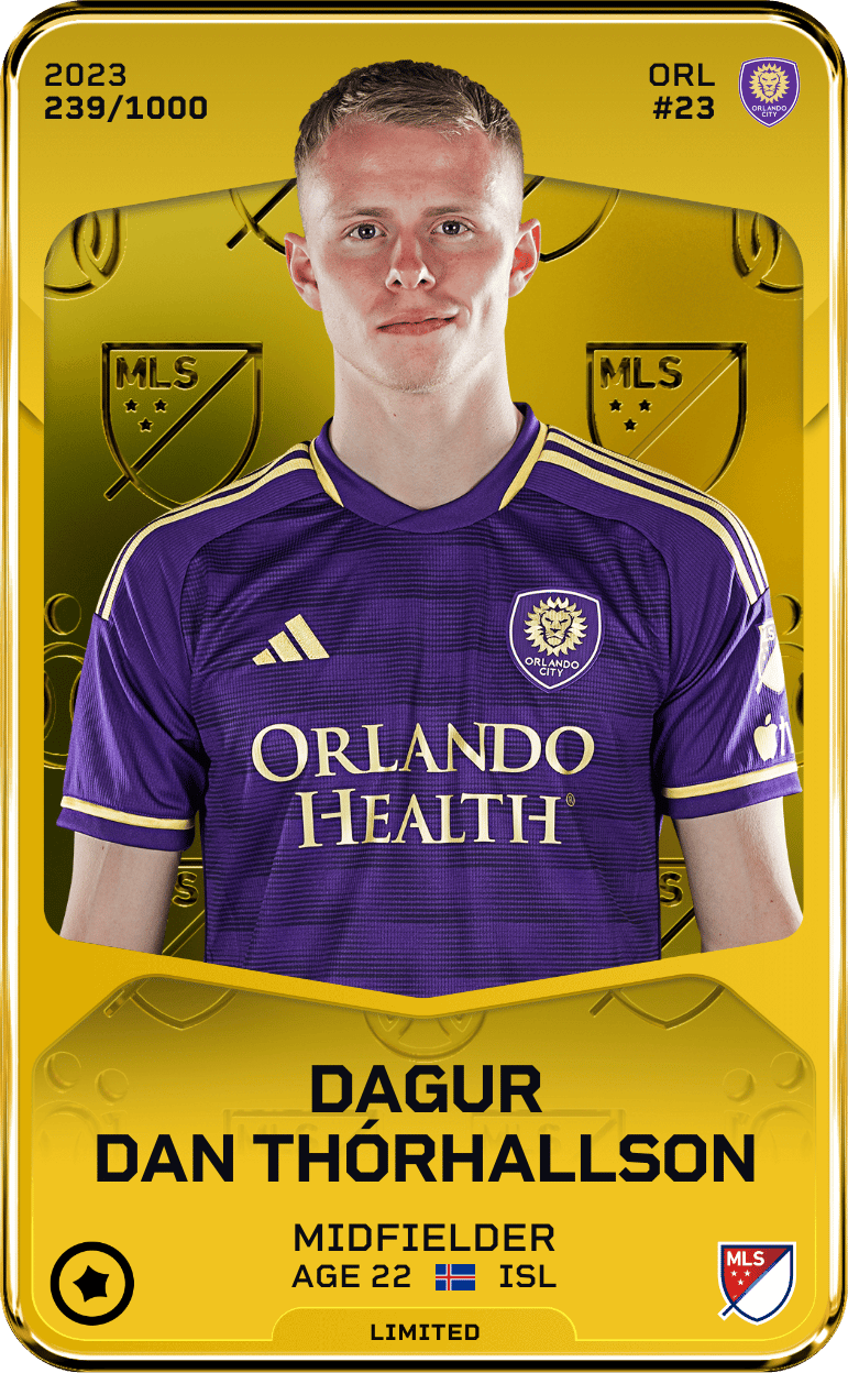 Dagur Dan      Thórhallson 2023-24 • Limited 239/1000