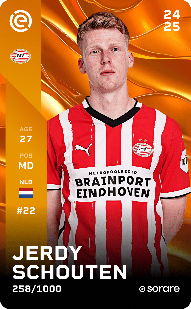 Jerdy Schouten 2024-25 • Limited 258/1000