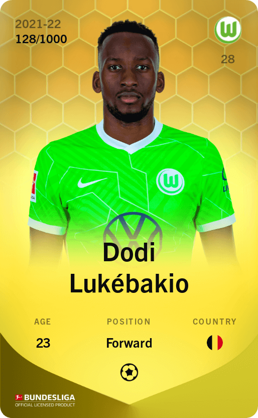 Dodi Lukébakio 2021-22 • Limited 128/1000