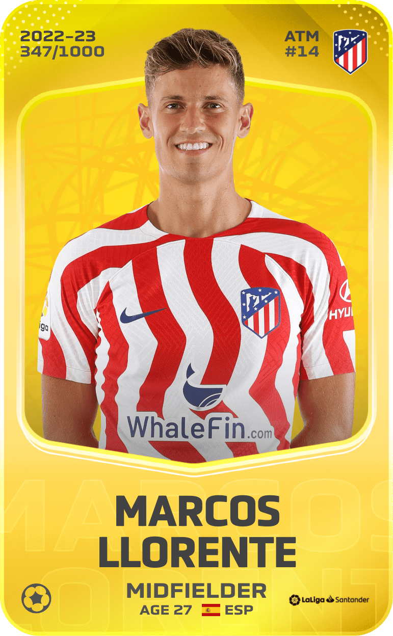 Marcos Llorente 2022-23 • Limited 347/1000