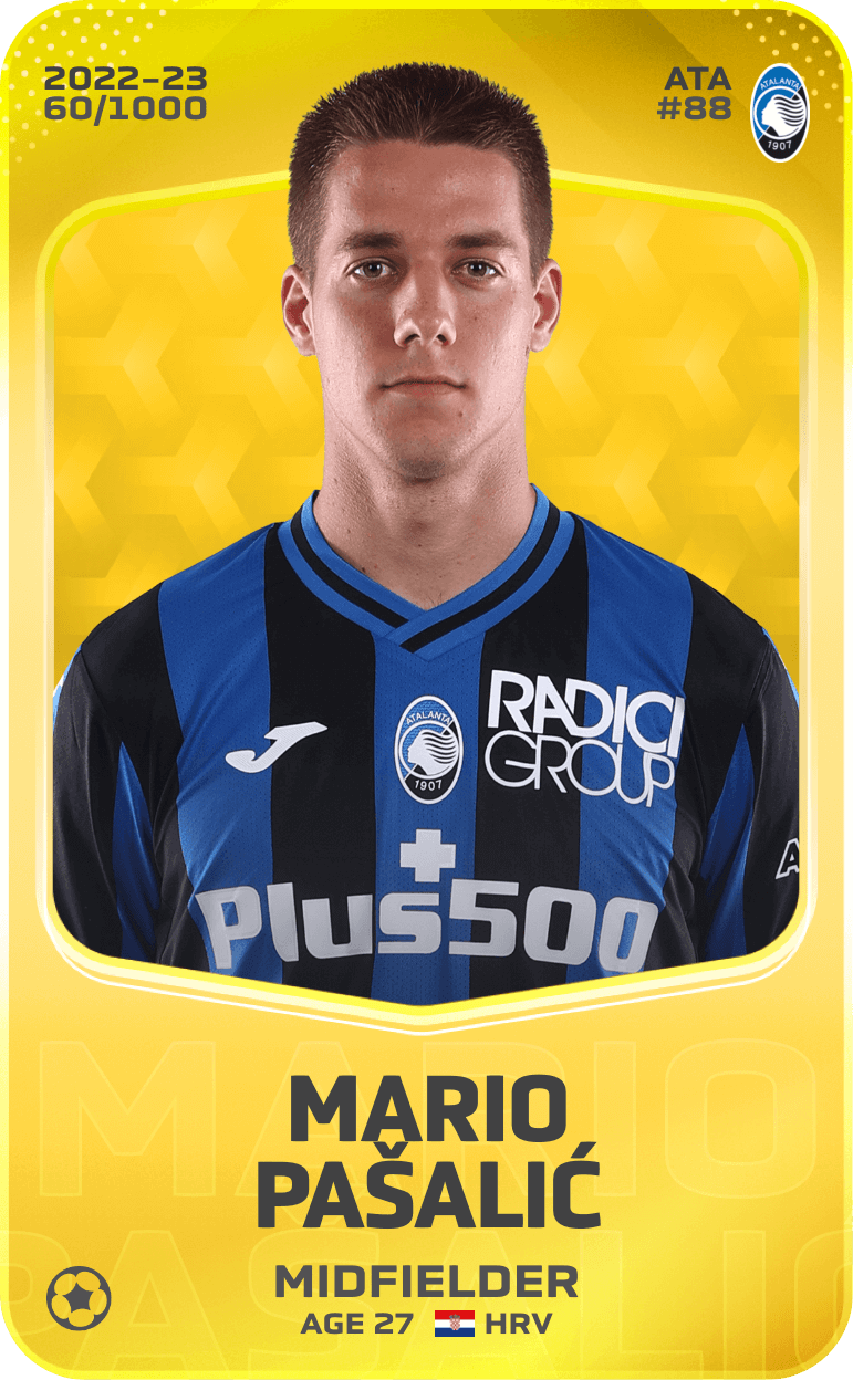 Mario Pašalić 2022-23 • Limited 60/1000