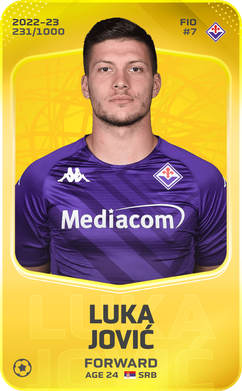 Luka Jović 2022-23 • Limited 231/1000