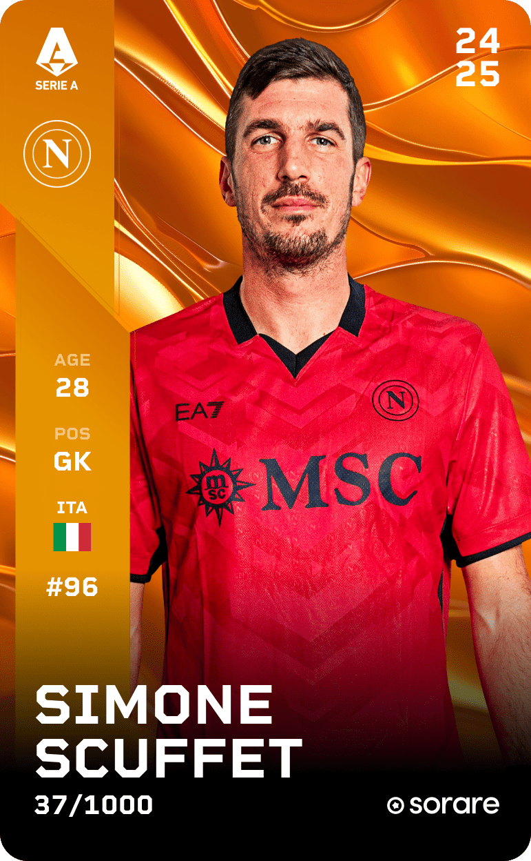Simone Scuffet 2024-25 • Limited 37/1000
