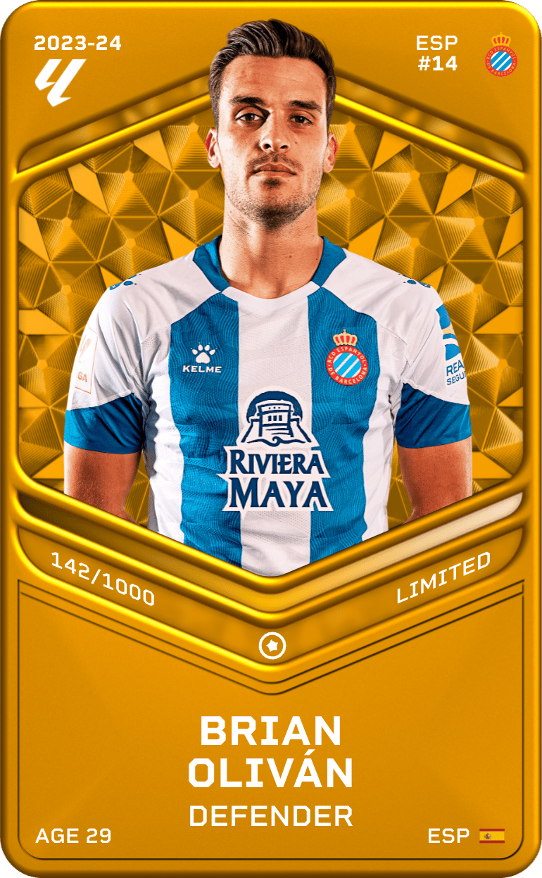 Brian Oliván 2023-24 • Limited 142/1000