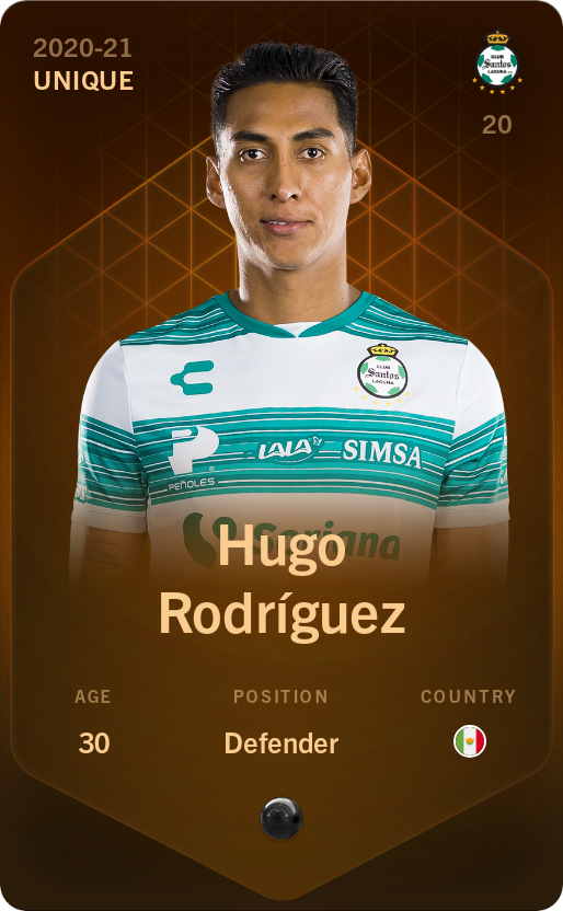 Sorare - Sorare Official - Hugo Rodríguez 2020-21 • Unique - NFT # 74656908059110890915634380230579610516778340071472026946148956840460597585842