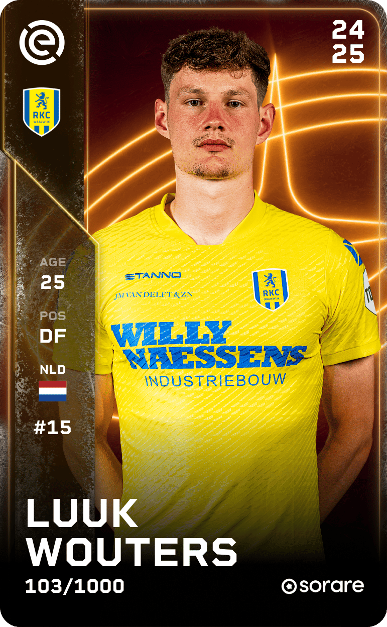 Luuk Wouters 2024-25 • Limited 103/1000