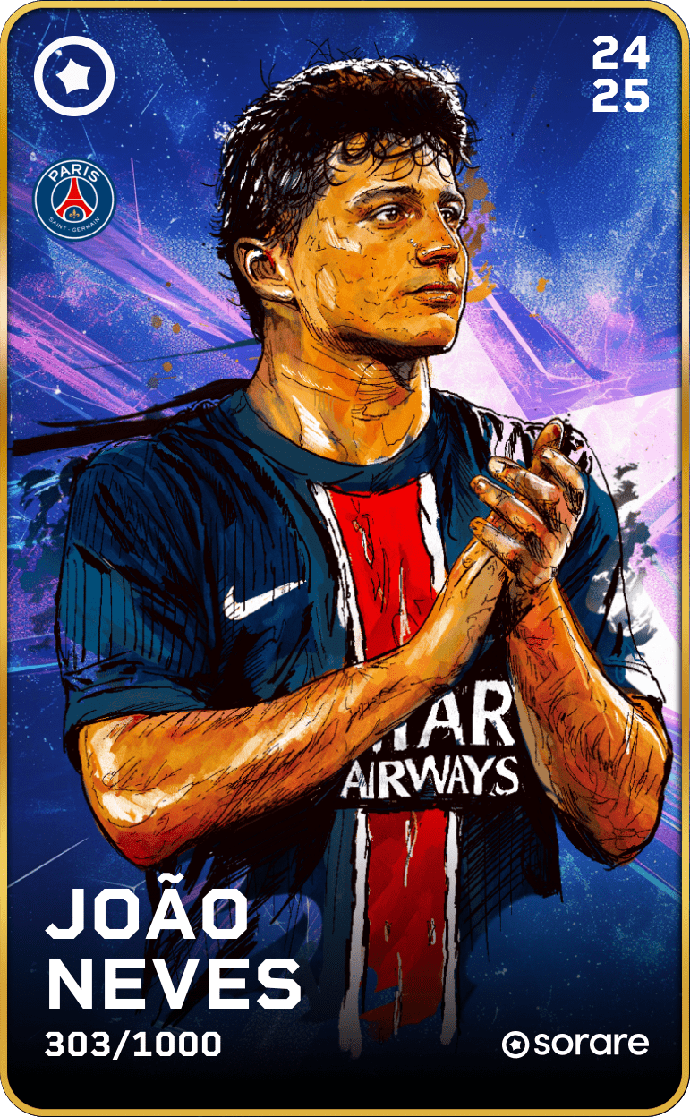 João Neves 2024-25 • Limited 303/1000