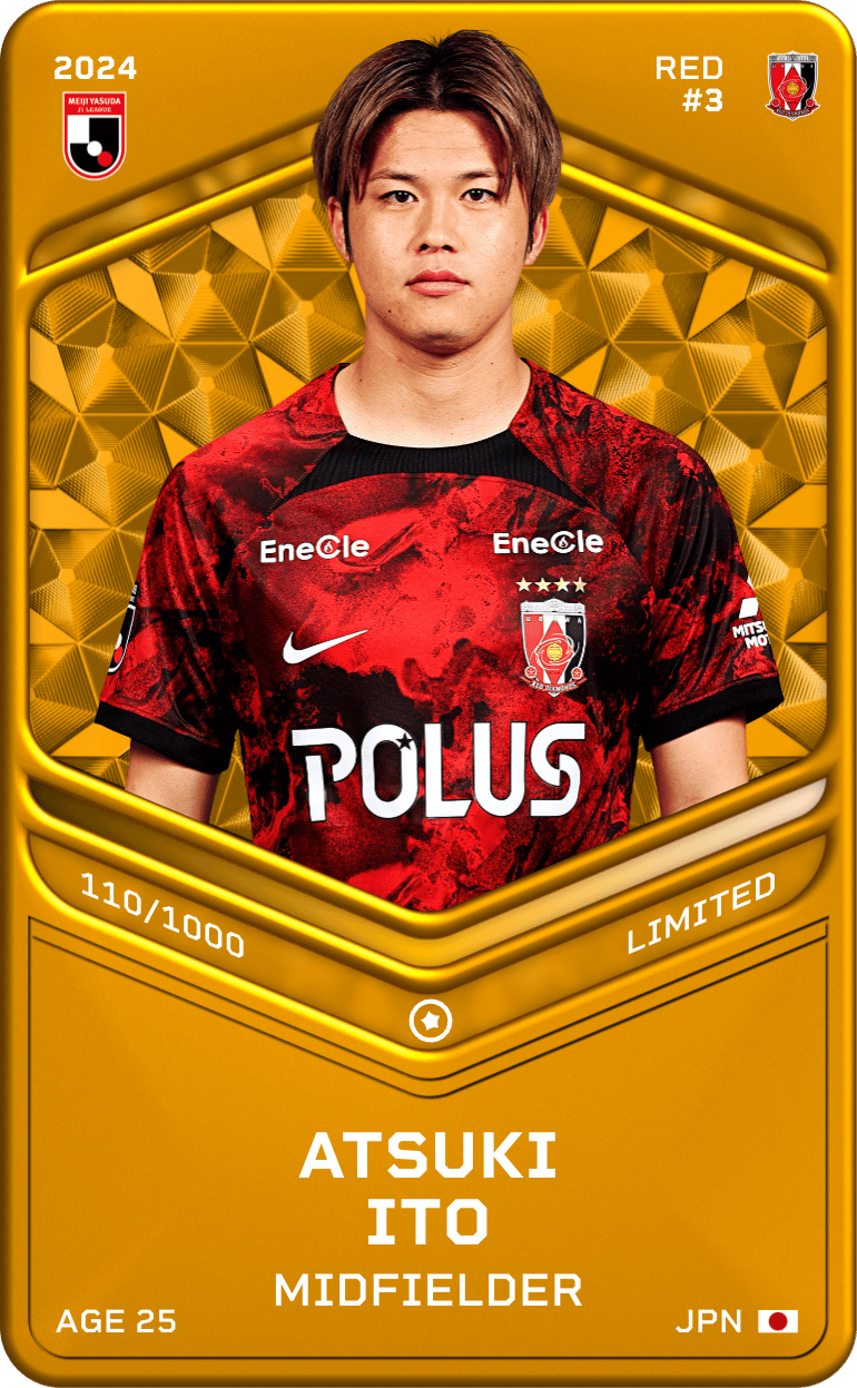 Atsuki Ito 2024-25 • Limited 110/1000