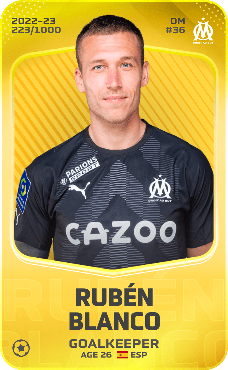 Rubén Blanco 2022-23 • Limited 223/1000