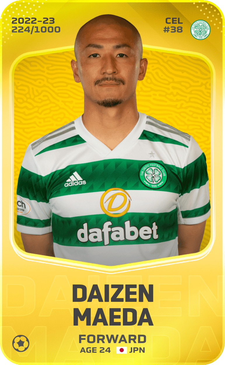 Daizen Maeda 2022-23 • Limited 224/1000