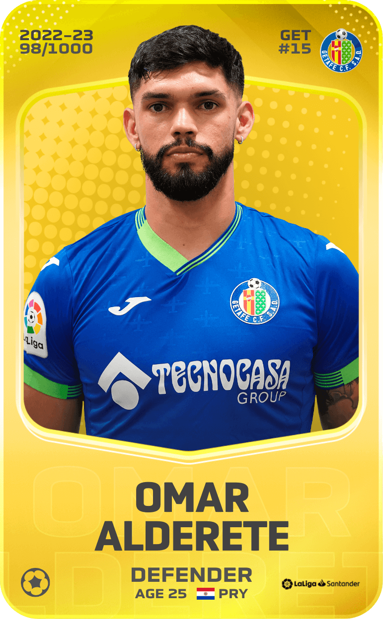 Omar Alderete 2022-23 • Limited 98/1000