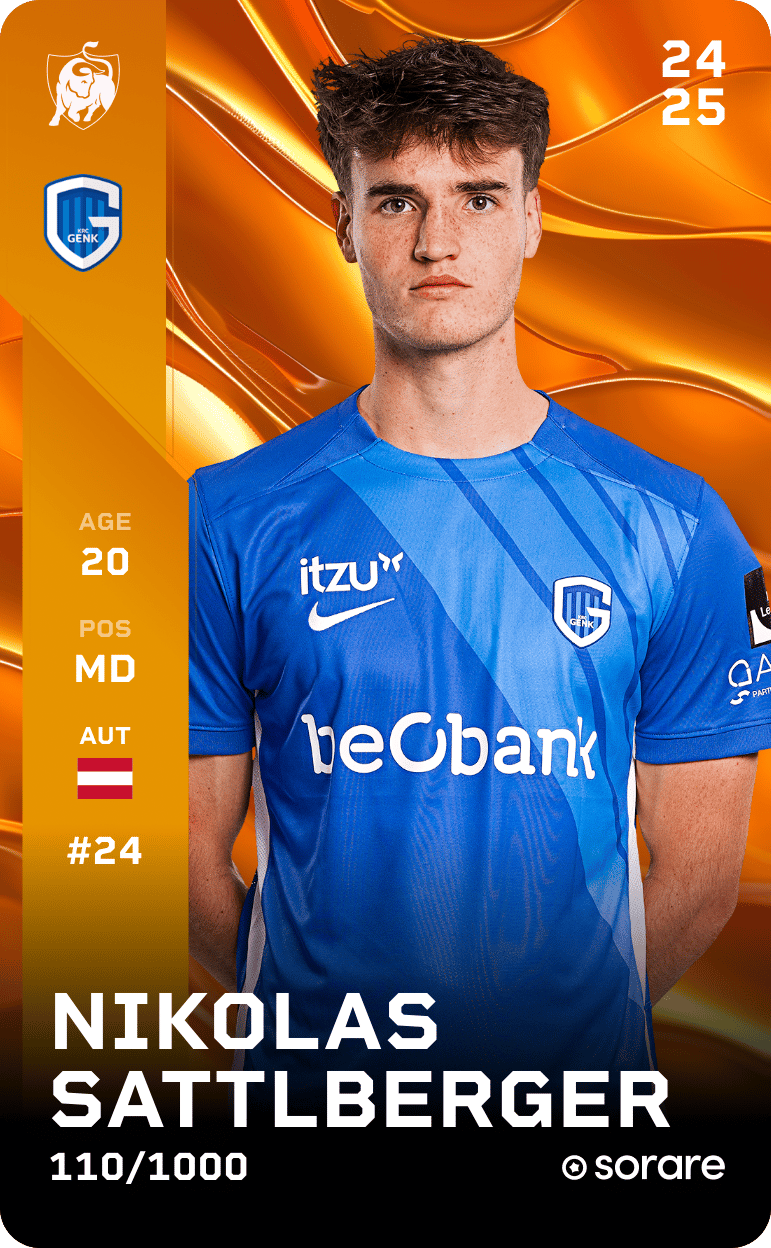 Nikolas Sattlberger 2024-25 • Limited 110/1000
