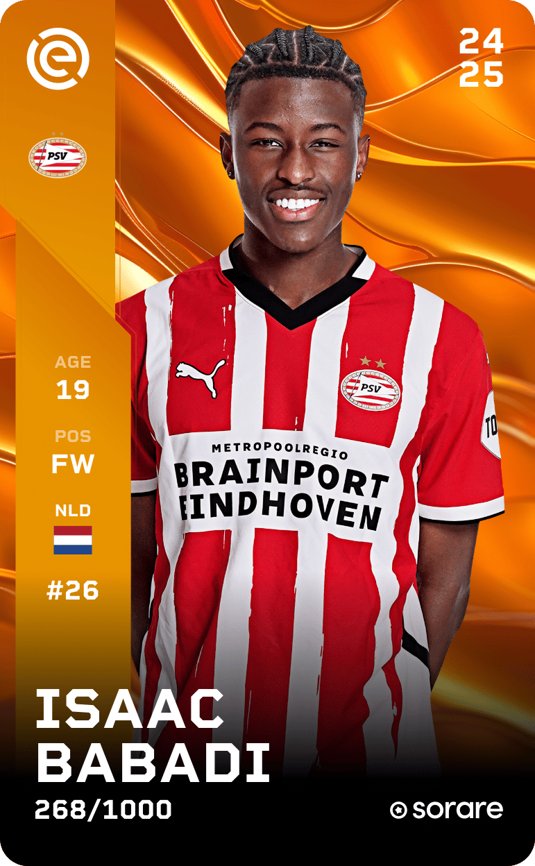 Isaac Babadi 2024-25 • Limited 268/1000