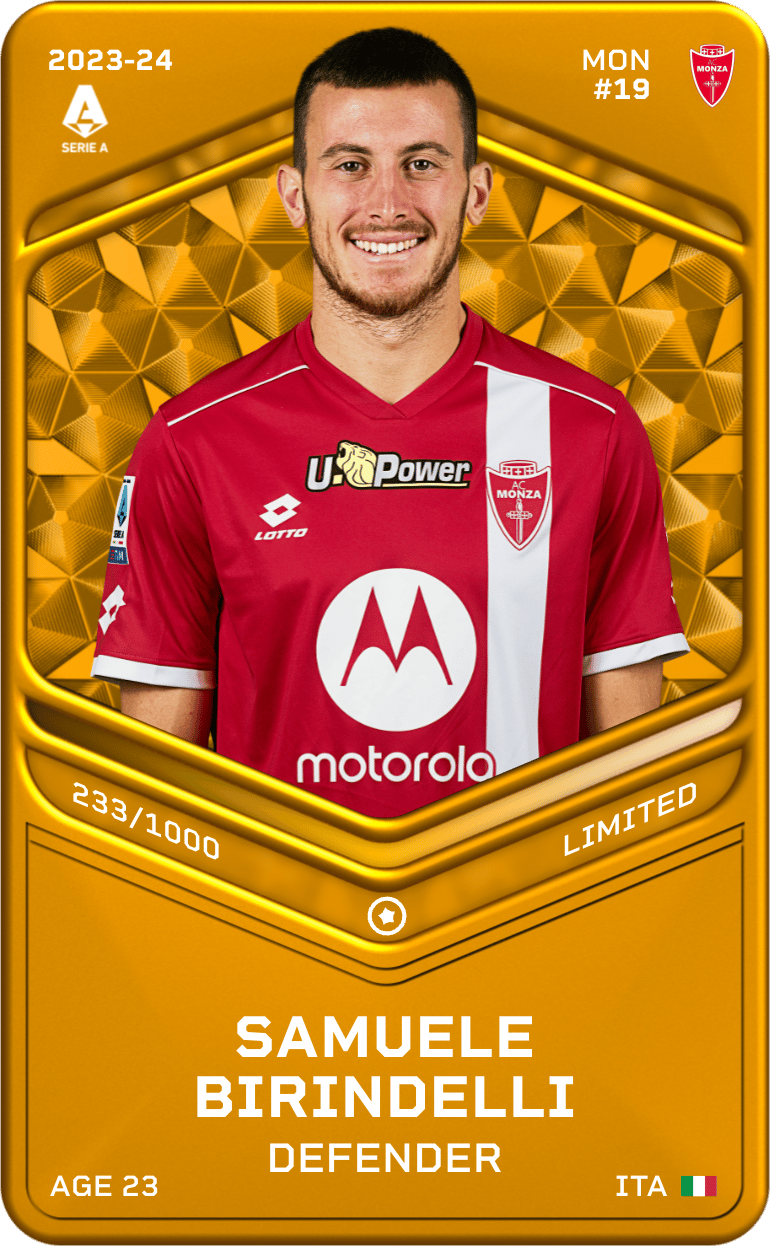 Samuele Birindelli 2023-24 • Limited 233/1000