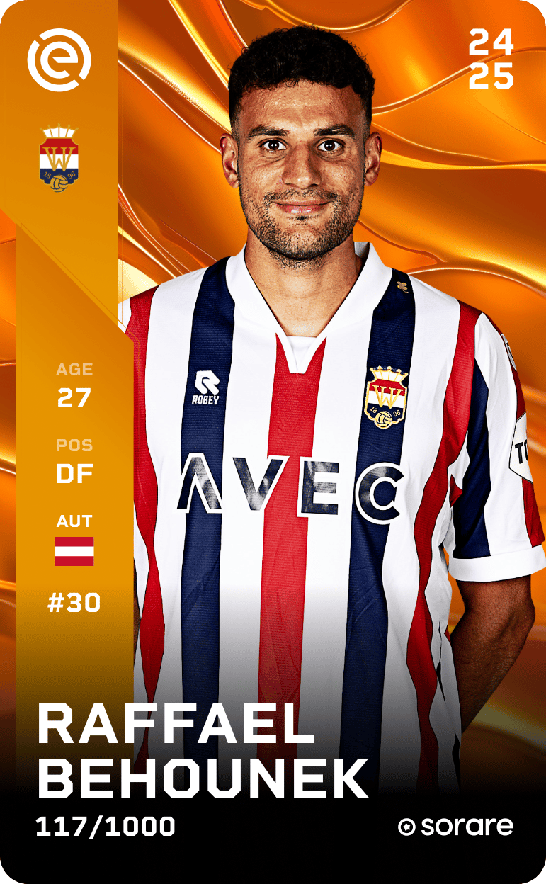 Raffael Behounek 2024-25 • Limited 117/1000