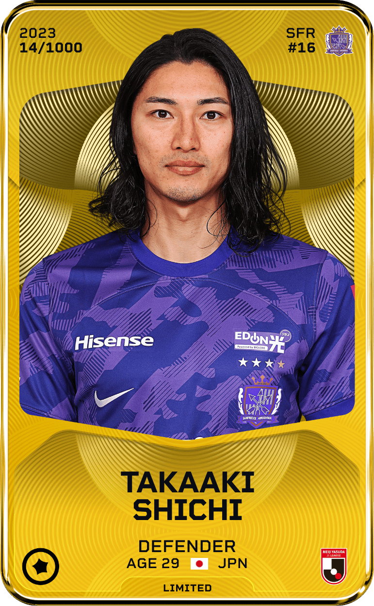 Takaaki Shichi 2023-24 • Limited 14/1000