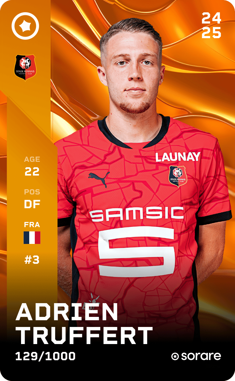 Adrien Truffert 2024-25 • Limited 129/1000