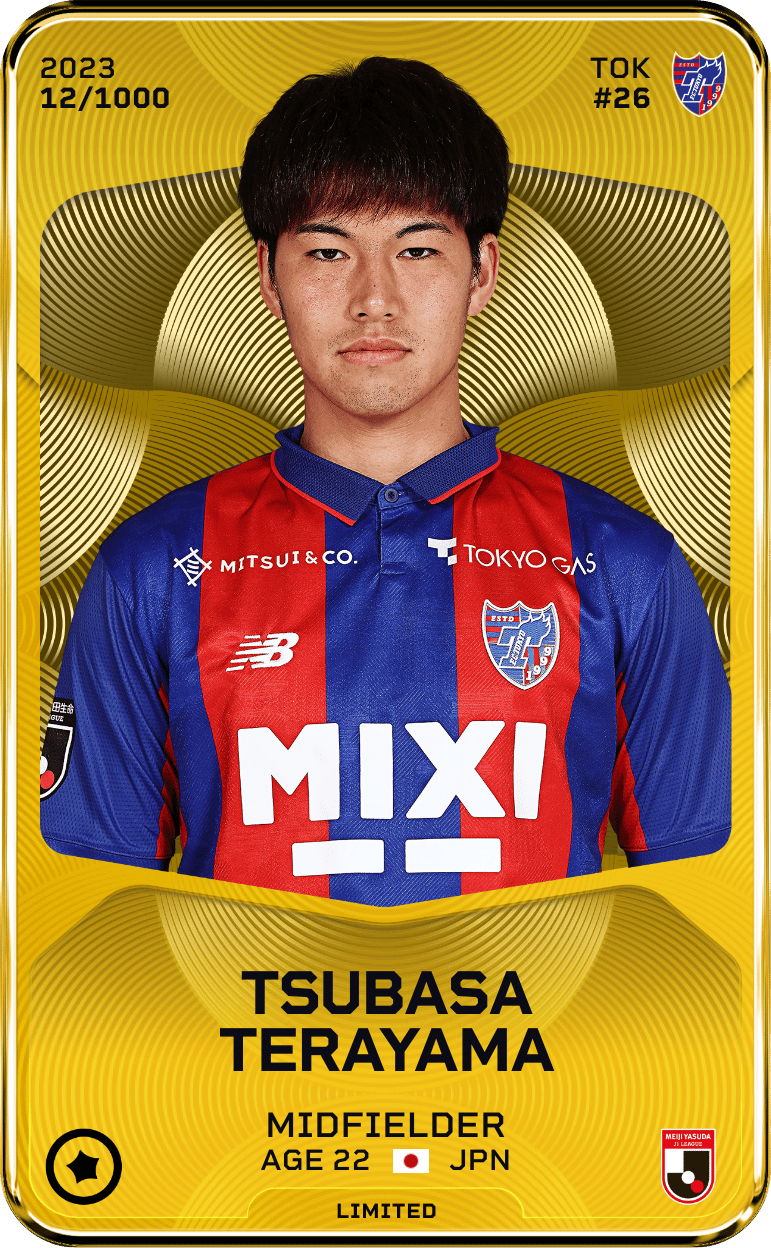 Tsubasa Terayama 2023-24 • Limited 12/1000