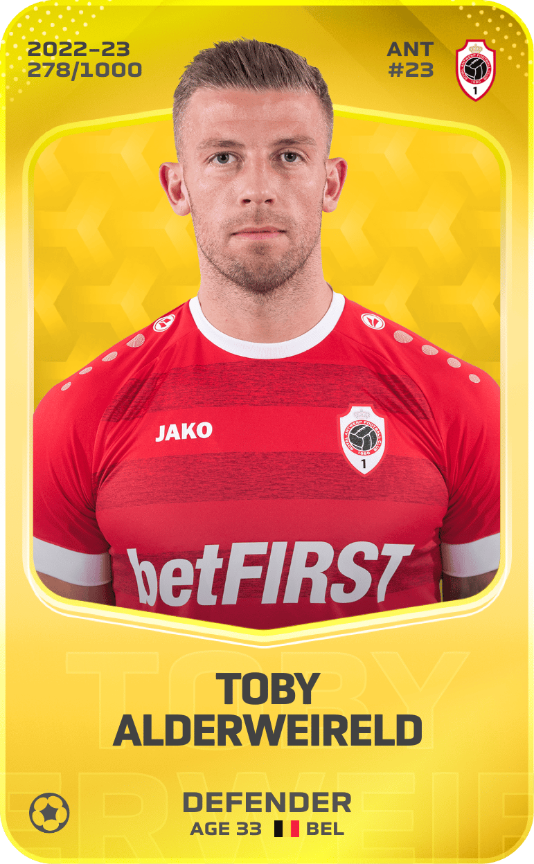 Toby Alderweireld 2022-23 • Limited 278/1000
