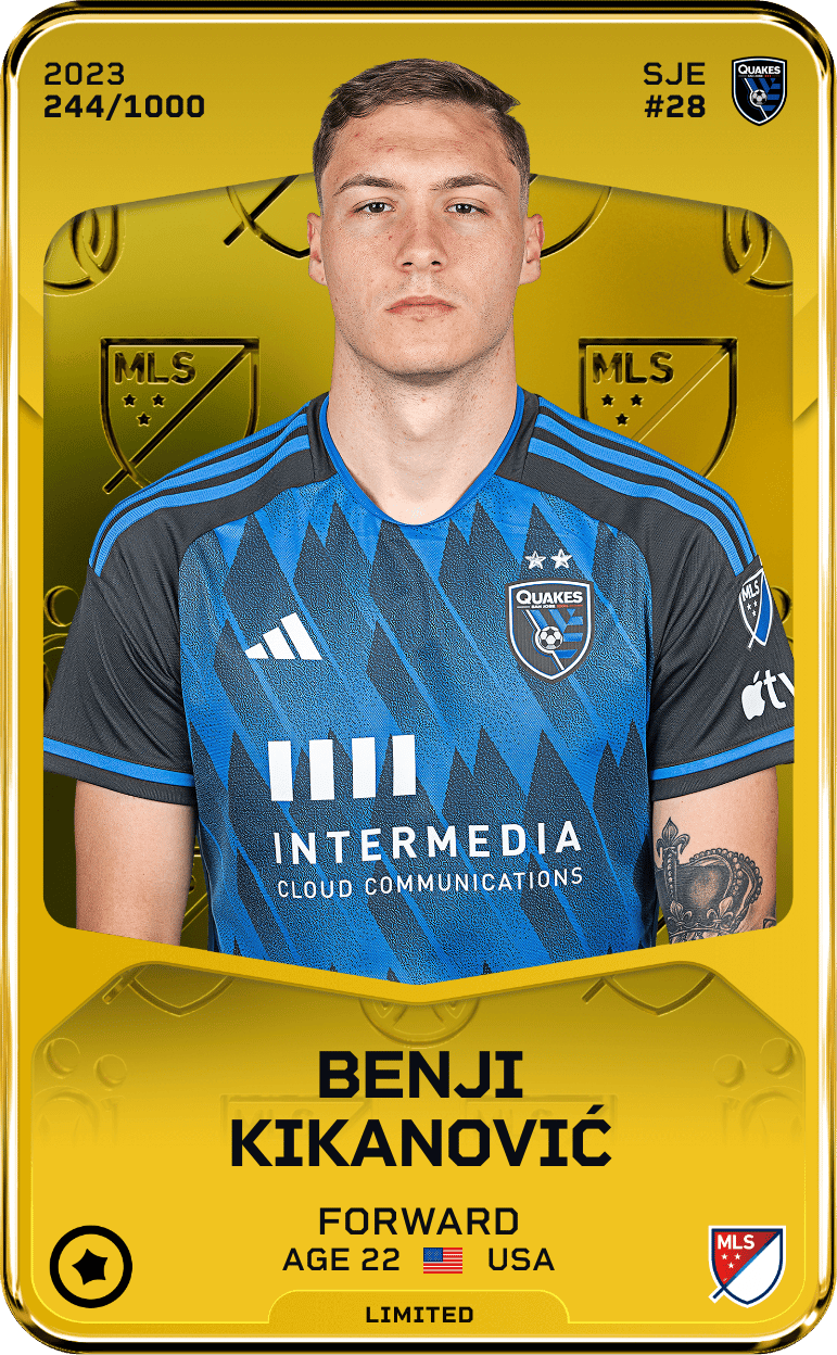 Benji Kikanović 2023-24 • Limited 244/1000
