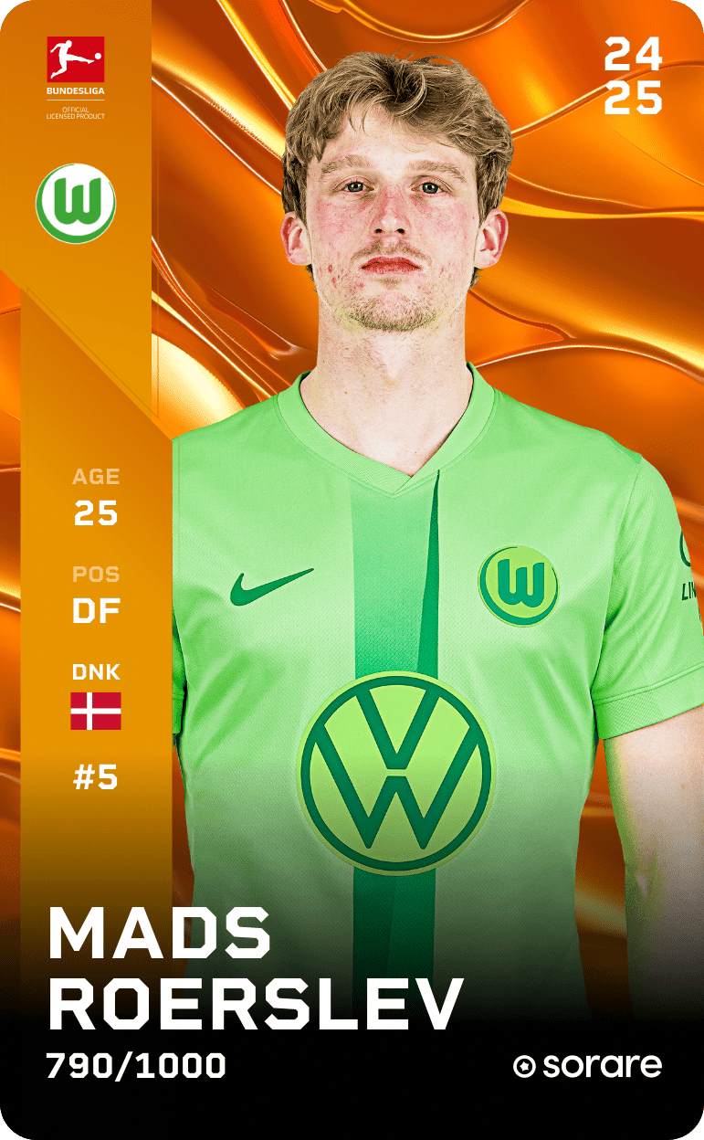 Mads Roerslev 2024-25 • Limited 790/1000