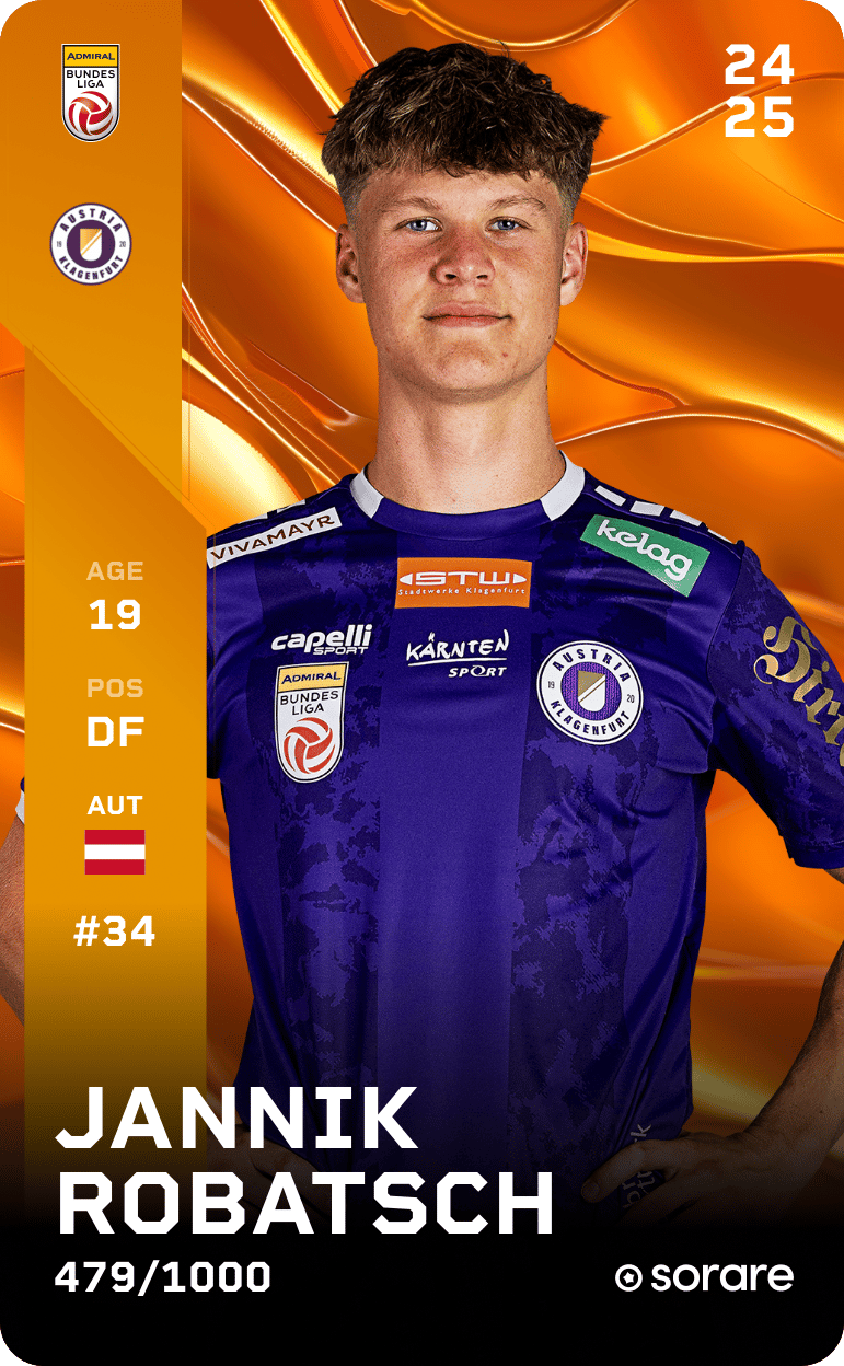 Jannik Robatsch 2024-25 • Limited 479/1000
