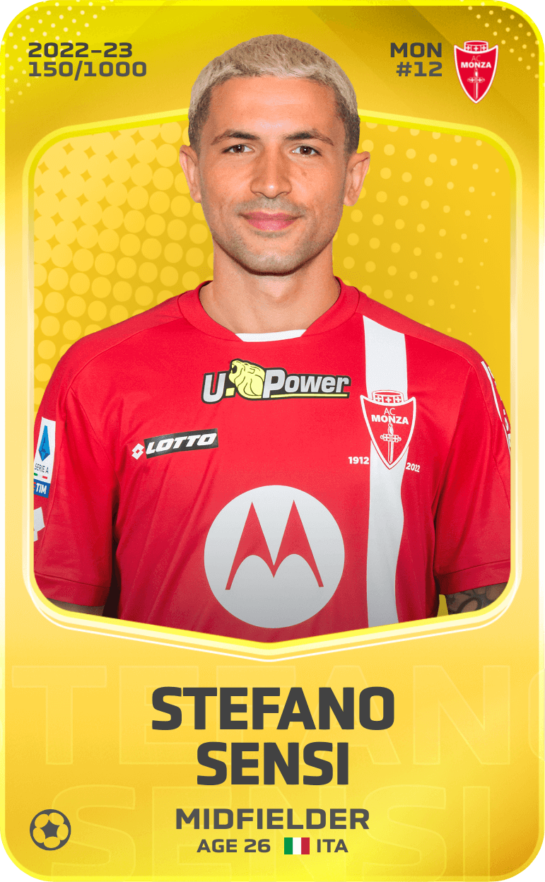 Stefano Sensi 2022-23 • Limited 150/1000