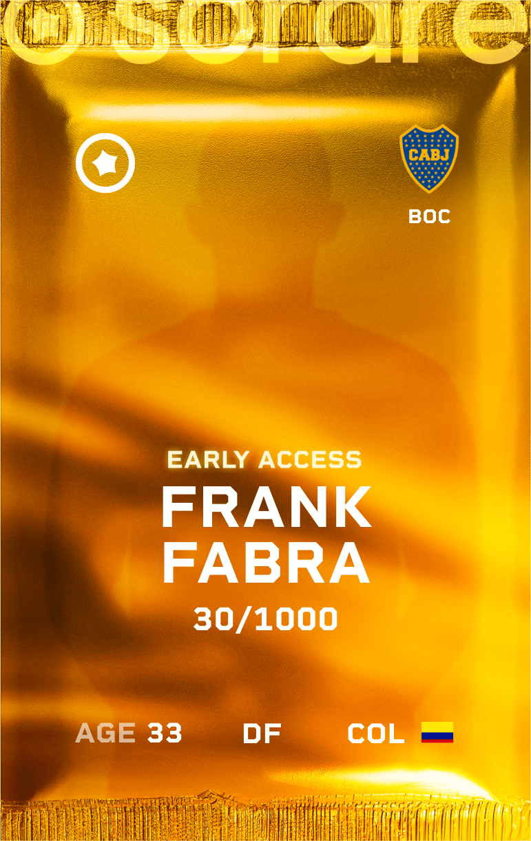 Frank Fabra 2025-26 • Limited 30/1000