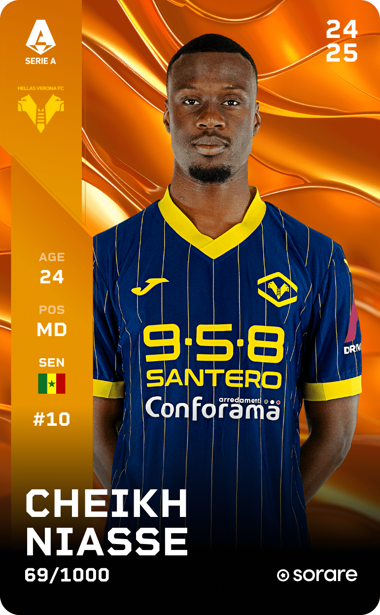 Cheikh Niasse 2024-25 • Limited 69/1000