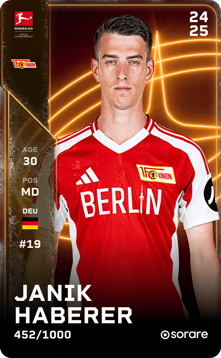 Janik Haberer 2024-25 • Limited 452/1000