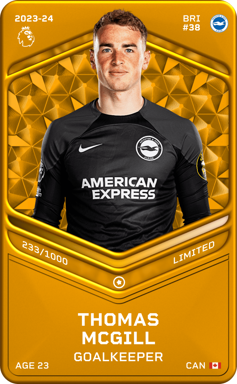 Thomas McGill 2023-24 • Limited 233/1000