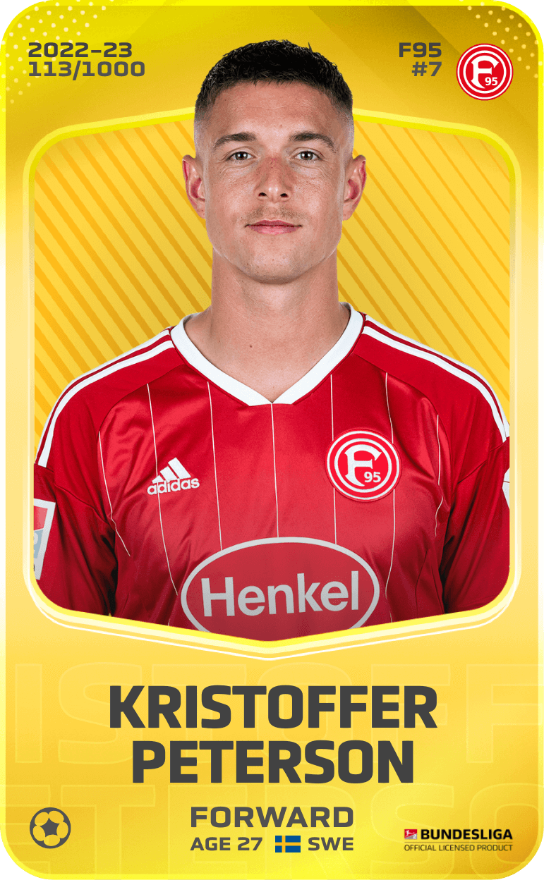 Kristoffer Peterson 2022-23 • Limited 113/1000