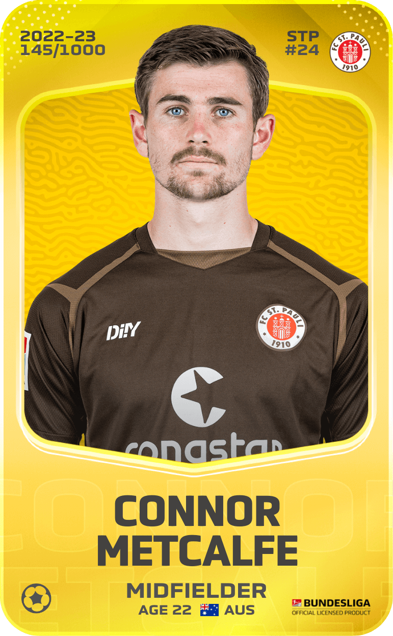 Connor Metcalfe 2022-23 • Limited 145/1000