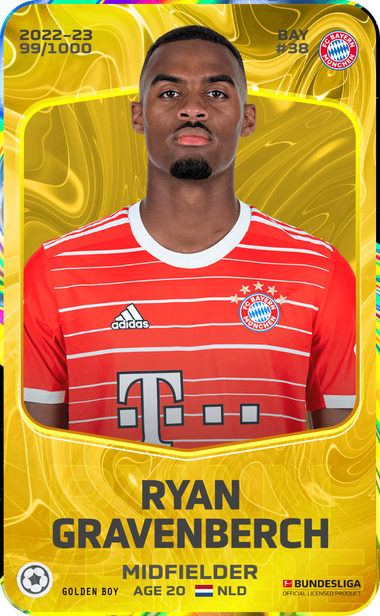 Ryan Gravenberch 2022-23 • Limited 99/1000