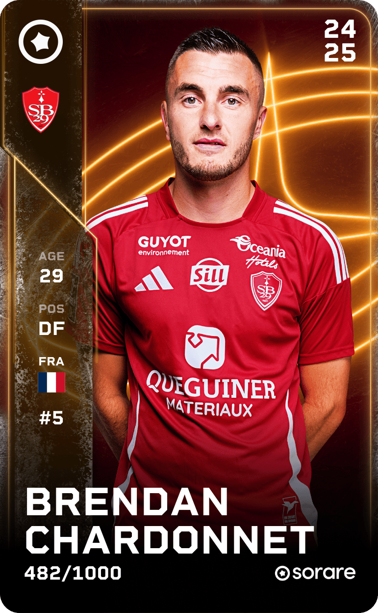 Brendan Chardonnet 2024-25 • Limited 482/1000