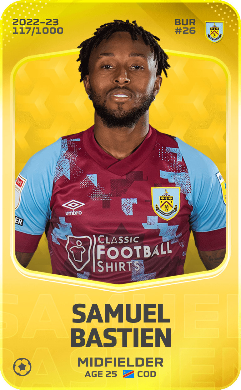 Samuel Bastien 2022-23 • Limited 117/1000